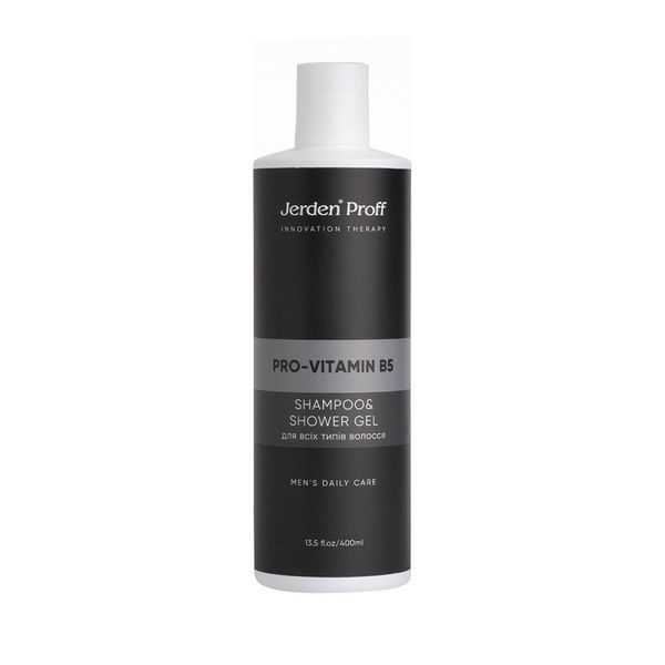 Чоловічий шампунь для волосся та гель для душу 2в1 &mdash; Jerden Proff Shower Gel and Shampoo For Men 400ml топ 1125395577 фото