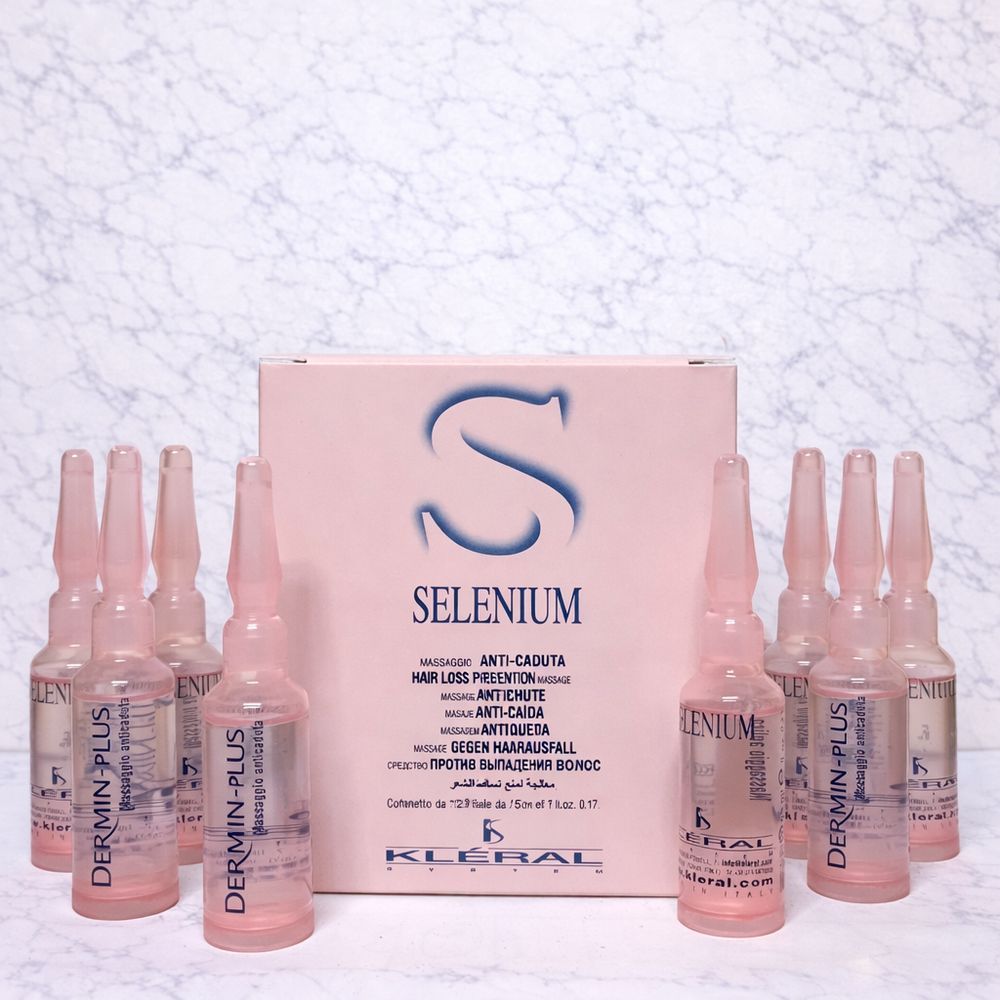 Ампули проти випадіння волосся Kleral System Red Clay Anti-Dandruff Mask Dermin 10х8 мл 1771057501 фото