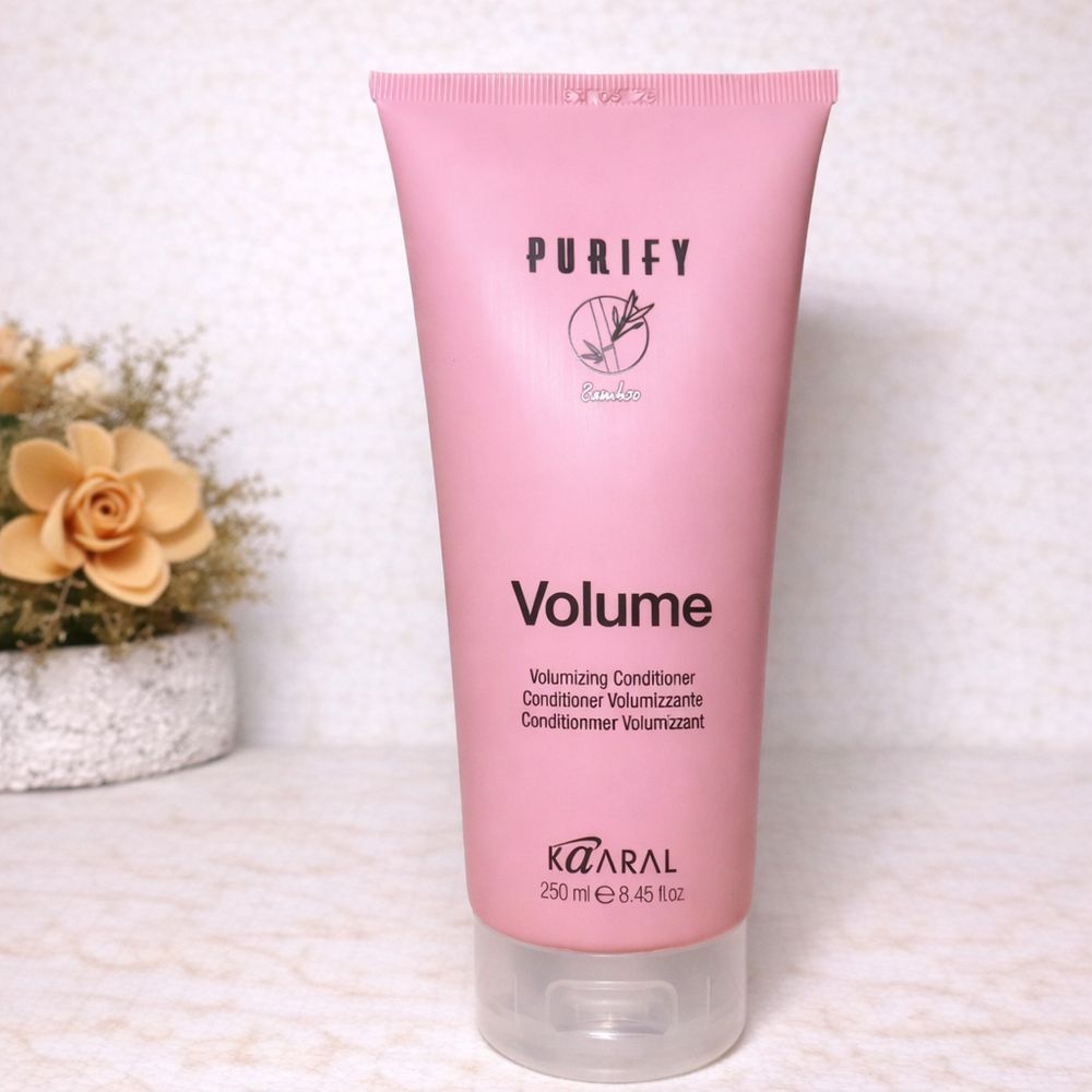 Крем-кондиціонер для тонкого волосся з екстрактом бамбука Kaaral Purify Volume Conditioner, 250 мл 2078129340 фото