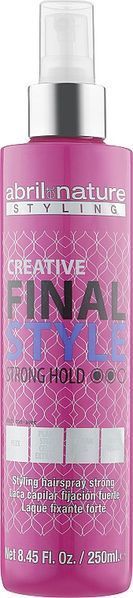 Лак для волос - Abril et Nature Advanced Stiyling Creative Final Style Strong Hold 250ml 1970011_3 фото