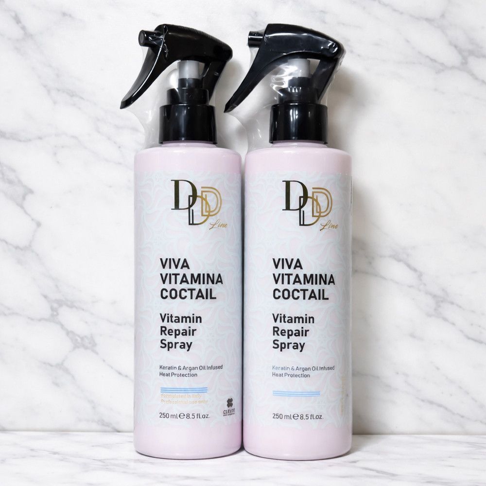 Відновлюючий незмивний спрей для волосся "Сила вітаміну" Bingo Hair Cosmetic 3D Line Viva Vitamina, 250 мл 1611539602 фото