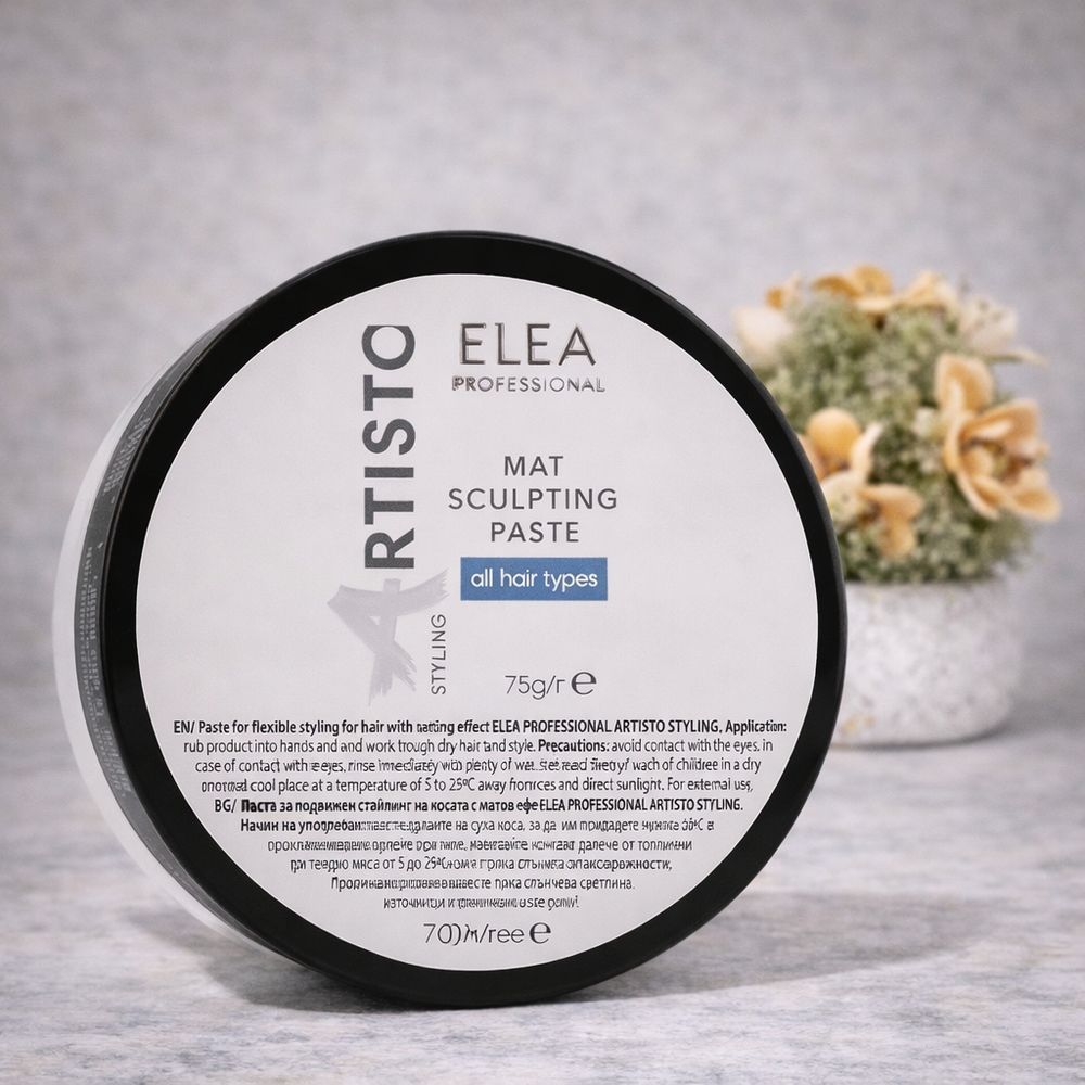Паста з матовим ефектом Mat Sculpting Paste - Elea Professional Artisto Mat Sculpting Paste 75g 2062013 фото
