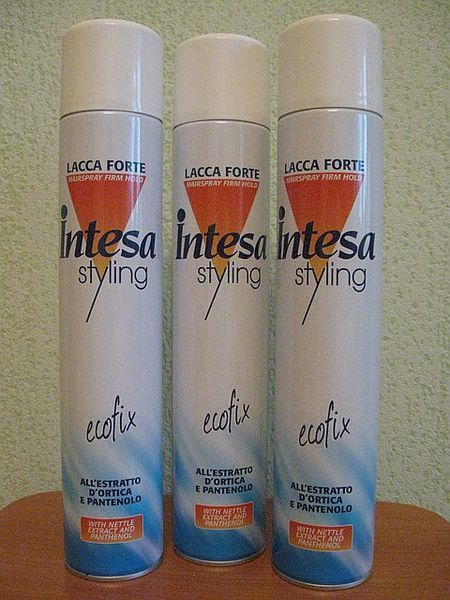 Лак для волосся INTESA Styling сильної фіксації, 500 мл 817057142 фото
