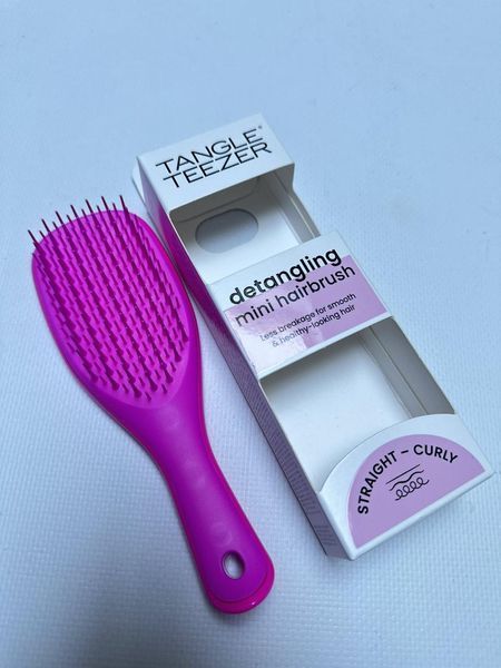 Професійна щітка Tangle Teezer The Ultimate Detangler Mini Runway Pink рожева 2565380604 фото