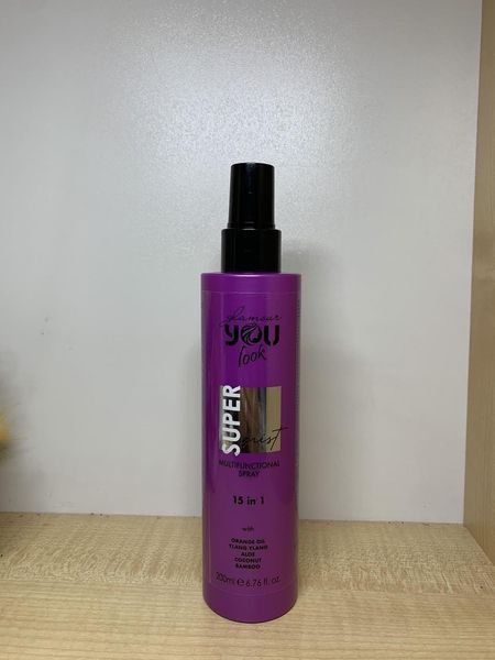 Многофункциональный увлажняющий спрей для волос You Look Glamour Super Mist 200 мл 2642358765 фото