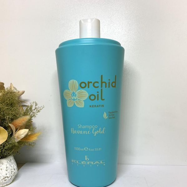 Безсульфатний шампунь для частого миття фарбованого волосся Kleral Orchid System Cinq Shampoo, 1000 мл 1871911999 фото