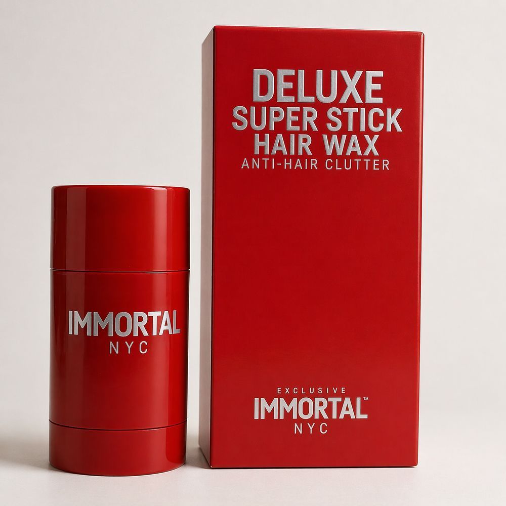 Воскова паличка (стік) для прилизування та укладання волосся Immortal Deluxe Super Stick Wax,30 мл 2845762344 фото