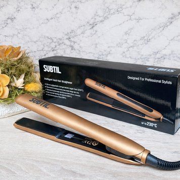 Професійний утюжок для волосся Subtil KERATIN SMART 26 мм з турмаліновим покриттям та цифровим датчиком температури 1675261345 фото