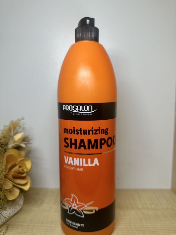 Увлажняющий шампунь для сухих и ломких волос Ваниль Vanilla Prosalon Hair Care Shampoo 1000g 892251 фото