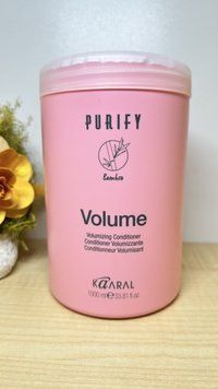 Крем-кондиціонер для тонкого волосся з екстрактом бамбука Kaaral Purify Volume Conditioner, 1000 мл 1810431578 фото
