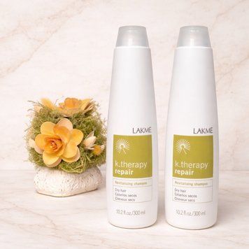Шампунь для сухих и поврежденных волос - Lakme K.Therapy Repair Revitalizing Dry Hair Shampoo 300 мл 2740739033 фото