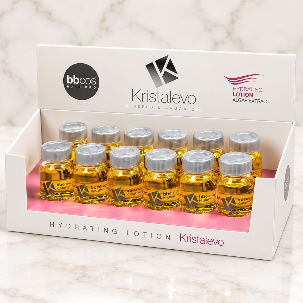 Увлажняющий лосьон для волос в ампулах - BBcos Kristal Evo Hydrating Lotion (1 ампула) 1627930378 фото