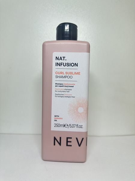 Шампунь для кучерявого, хвилястого та пористого волосся Nevitaly Curl Sublime Shampoo 250мл 2776815692 фото