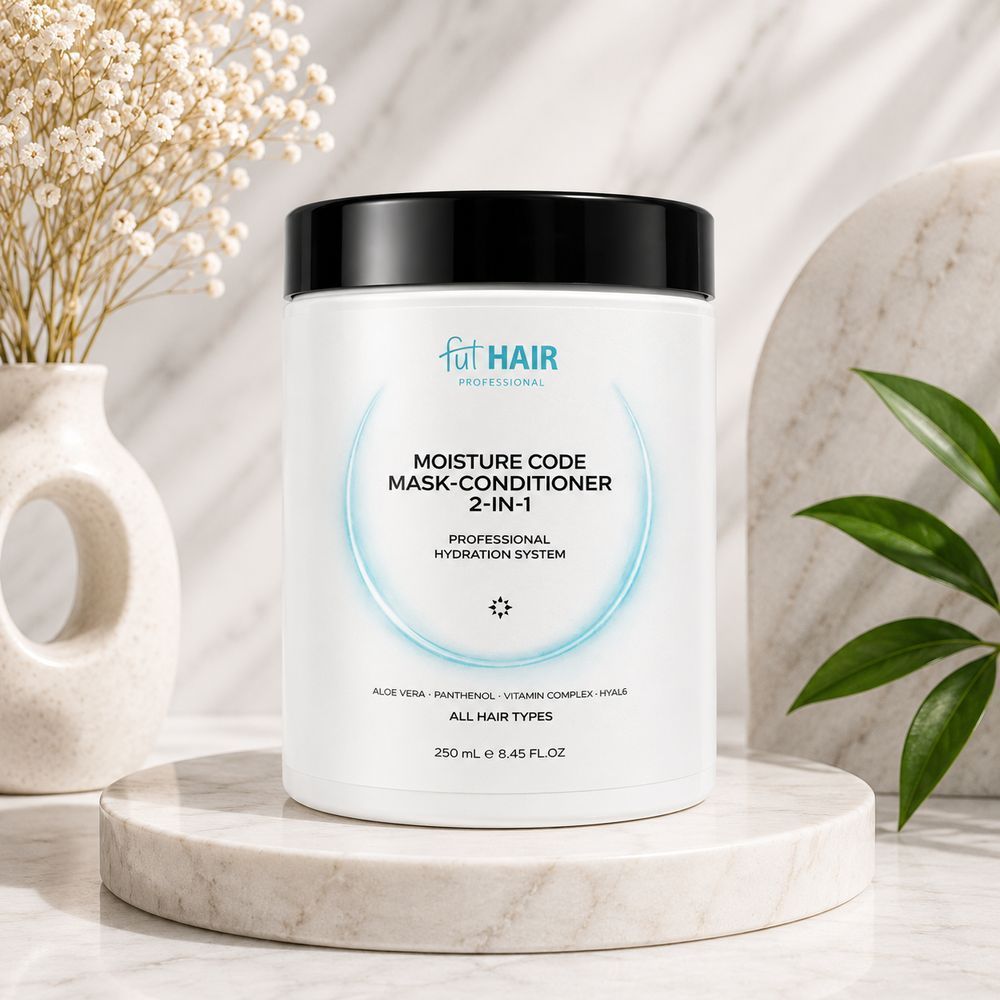 Увлажняющая маска-кондиционер 2-в-1 FutHAIR Moisture Code Mask-Conditioner 250 мл 3146698944 фото