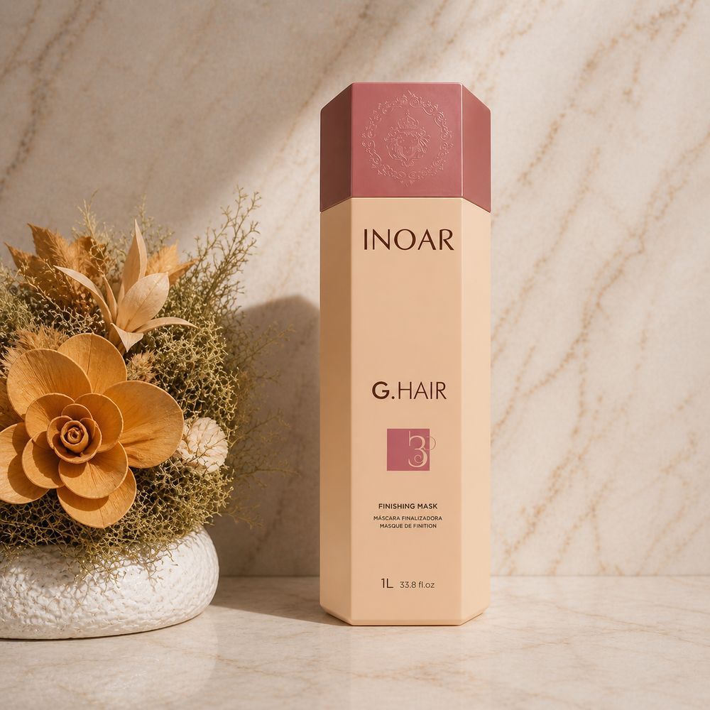 Закрепляющая маска для волос - Inoar G.Hair Premium Finishing Mask Step 3, 1000 ml 2472513724 фото