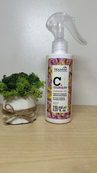 Двофазний кондиціонер з термозахистом та зволоженням Nouvelle Color Glow Moisture Refill з вітаміном Е, 150 мл 1881271659 фото