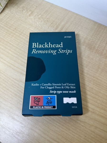 Очистительные полоски для носа для удаления черных точек - Petitfee Blackhead Removing Strip -10 шт 2344639107 фото