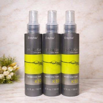 Маска для волос кератин + аргановое масло 10 в 1 - Erayba HydraKer K10 Keratin Total Mask 150 мл 2603757024 фото