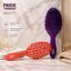 Антистатическая щетка для распутывания волос фиолетовая Termix Antistatic Detangling Hair Brush Фіолетовий 3163901917 фото 3