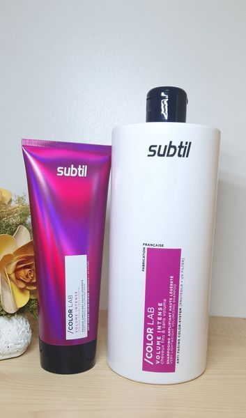 Бессульфатный шампунь и маска для объема волос Laboratoire Ducastel Subtil Color Lab Volume Intense Shampoing Amplifiant 1675212364 фото