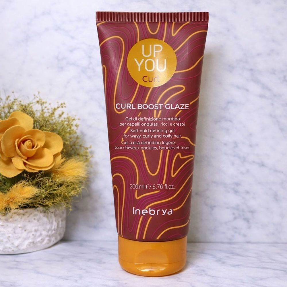 Гель для укладки вьющихся волос Inebrya Up To You Curl Boost Glaze, 200 мл 2904182979 фото