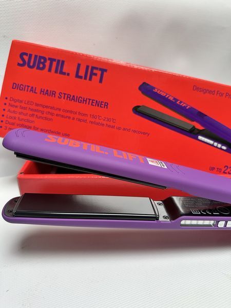 Випрямляч для волосся з цифровим датчиком, фіолетовий Laboratoire Ducastel Subtil Lift FD-114 2603778275 фото