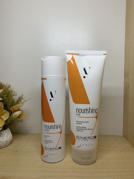 Набор для увлажнения сухих и поврежденных волос Sinergy Cosmetics Y1.1 Nourishing Shampoo 250 мл 2619224474 фото