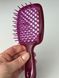 Оригінальна щітка для волосся Janeke Small Superbrush бордово-фіолетова (маленька) 2873165565 фото 7