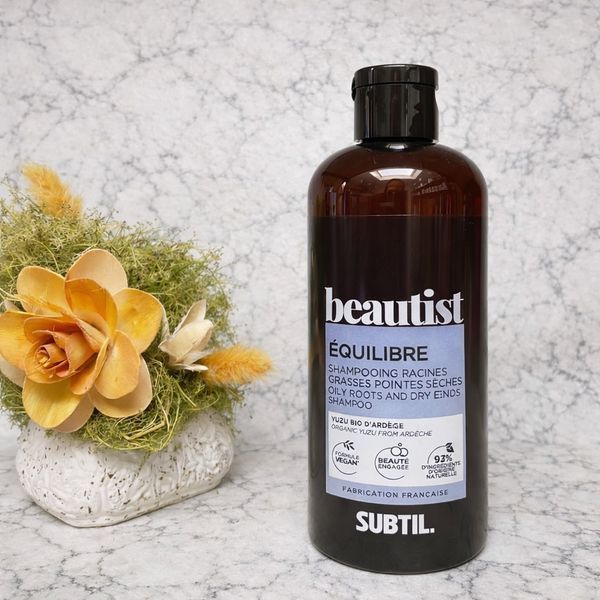 Веганский шампунь для жирных корней и сухих кончиков Laboratoire Ducastel Subtil Beautist Equilibre Shampoo 300 мл 2432664558 фото