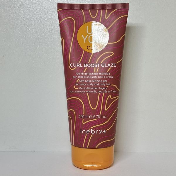 Гель для укладання кучерявого волосся Inebrya Up To You Curl Boost Glaze, 200 мл 2904182979 фото