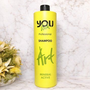 Шампунь для сухого, ламкого та ослабленого волосся з мінералами You Look Professional Art Mineral Active Shampoo 1000 мл 1645470164 фото