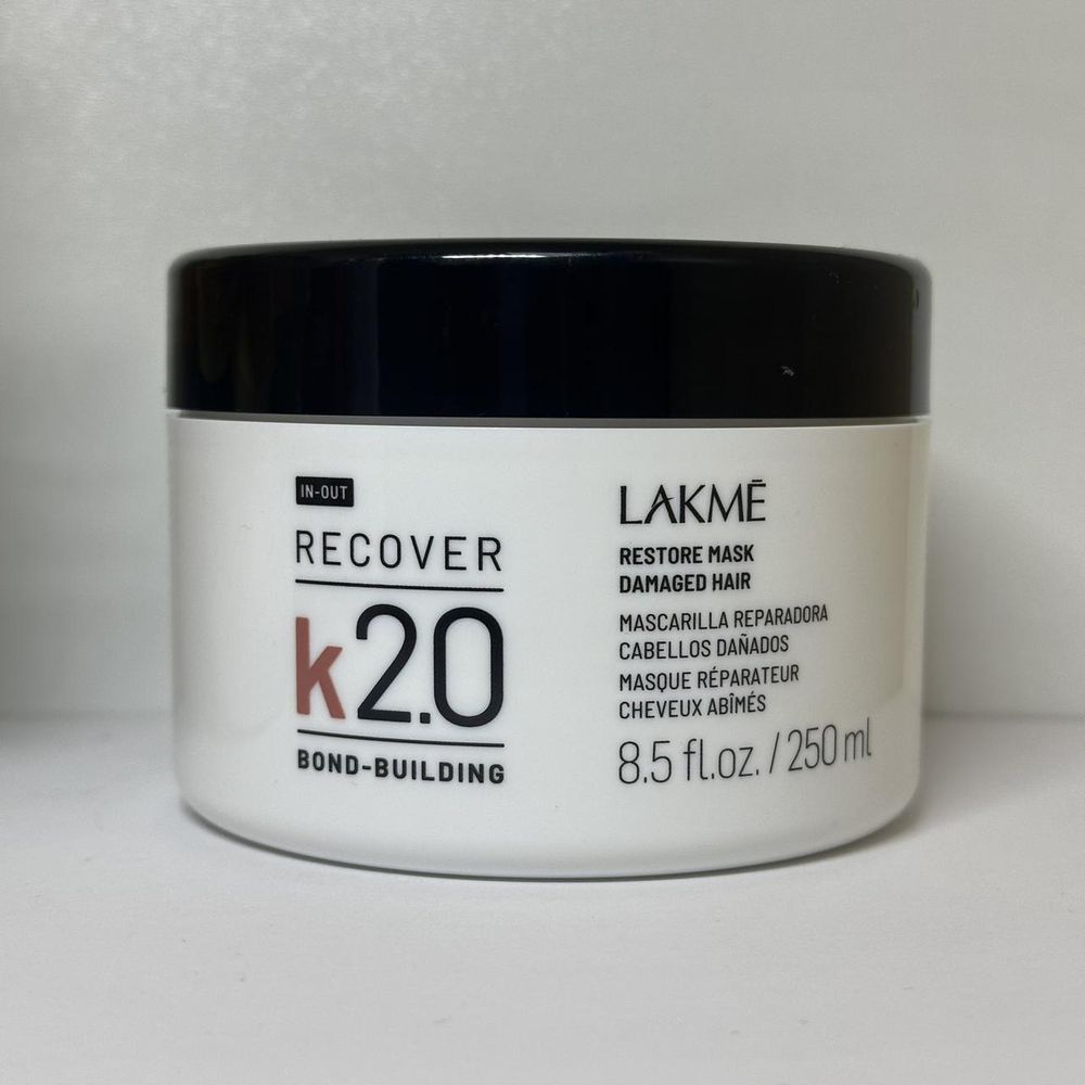 Регенерирующая маска для сухих и поврежденных волос Lakme K2.0 Recover Restore Mask 250 мл 2902329035 фото